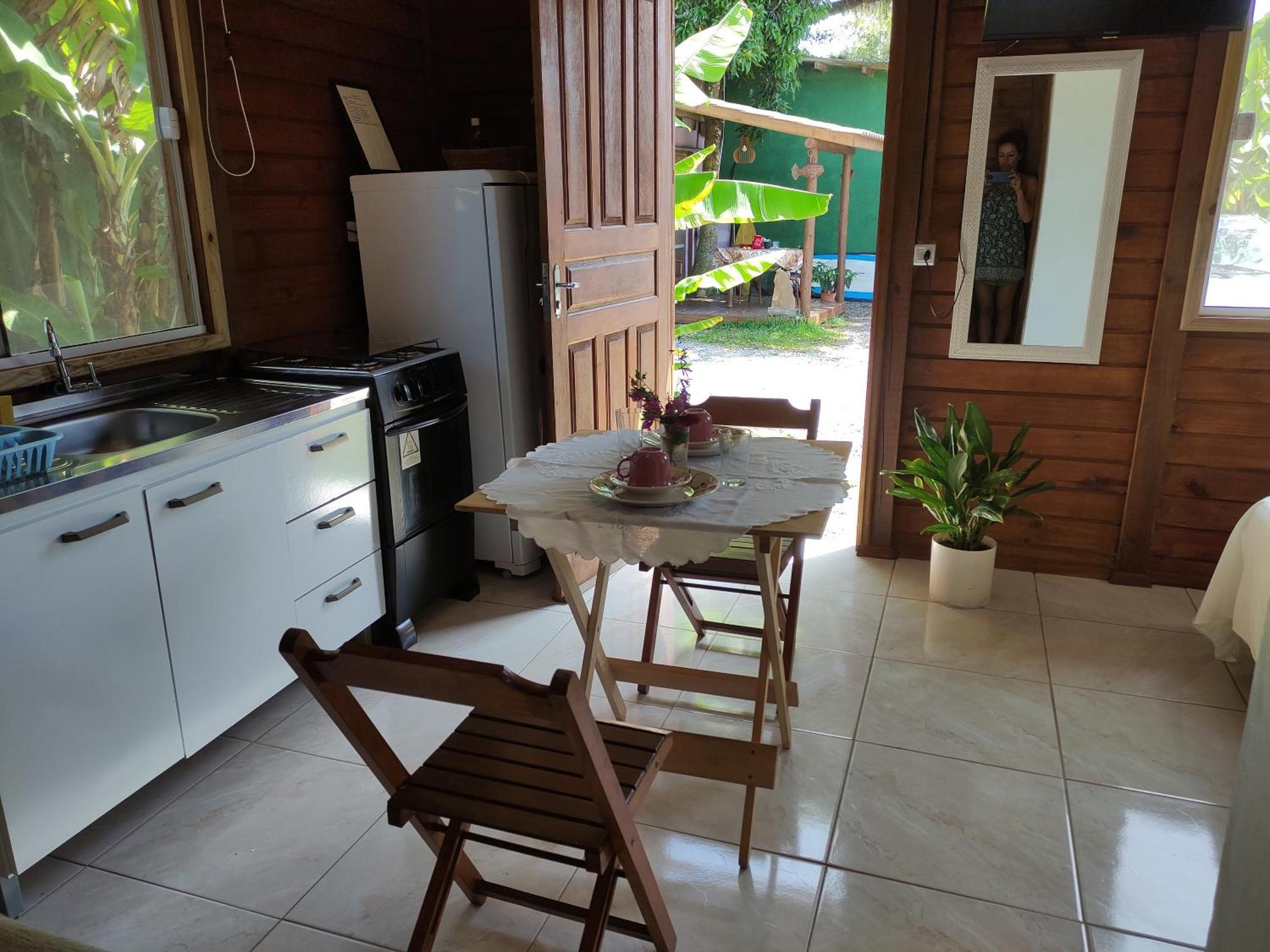 Chales Da Guarda do Embaú Szoba fotó